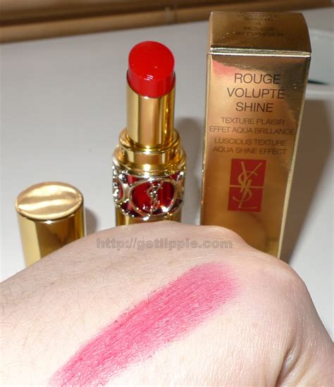 ysl 04 rouge in danger|YSL Rouge In Danger (4) Rouge Volupte Shine Oil.